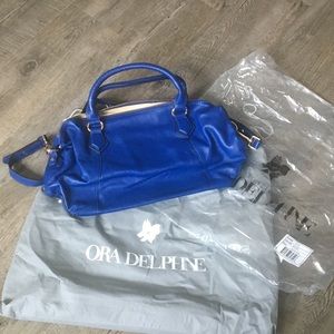 Ora Delphine Royal Blue Satchel